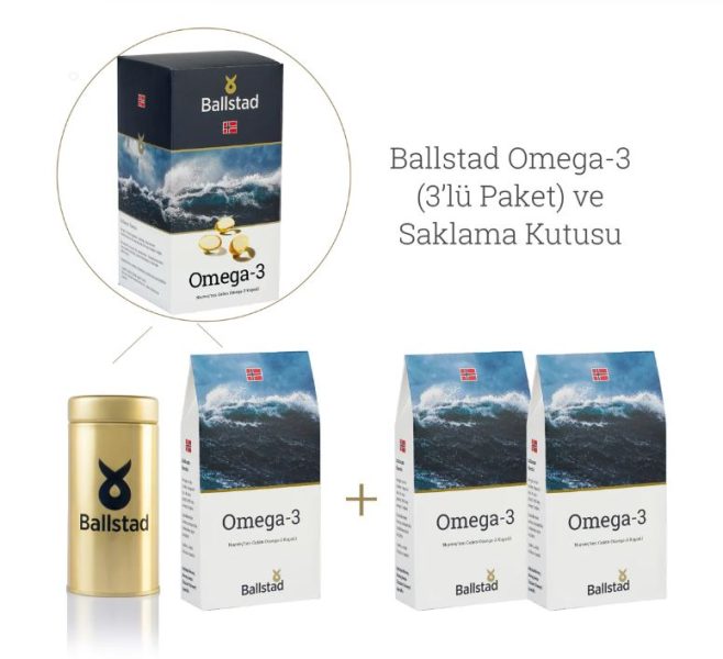 Ballstad Omega 3 ( 3'lü Paket )