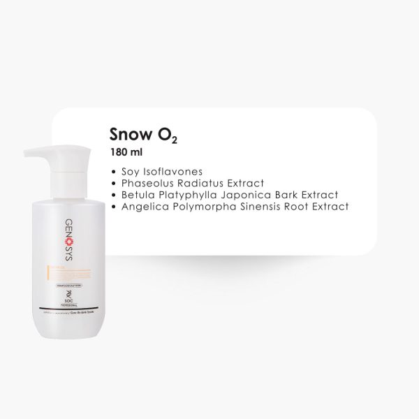 Genosys Snow O2 Cleanser SOC 180 ML - Görsel 2