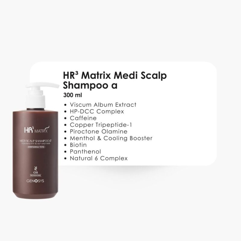 HR3 Matrix Medi Scalp Shampoo α, 300 ml - Görsel 2